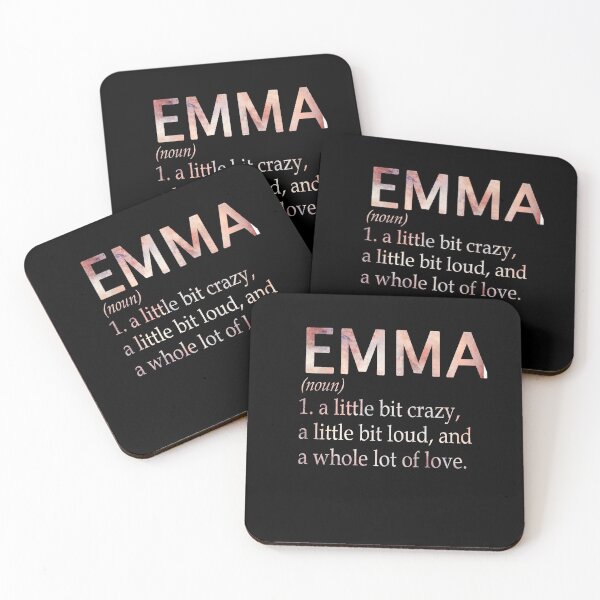 Item preview, Emma Girl Name Definition designed and sold by BrookHBung.