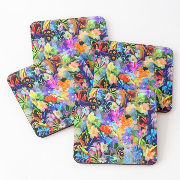 Item preview, Beautiful Multicolored Wildflower Garden designed and sold by ittybittyowl.