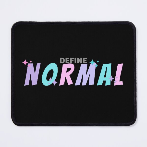 Item preview, Define Normal. Funny Cute Sparkle Pastel Colours Bubble Gum designed and sold by marie-inks.