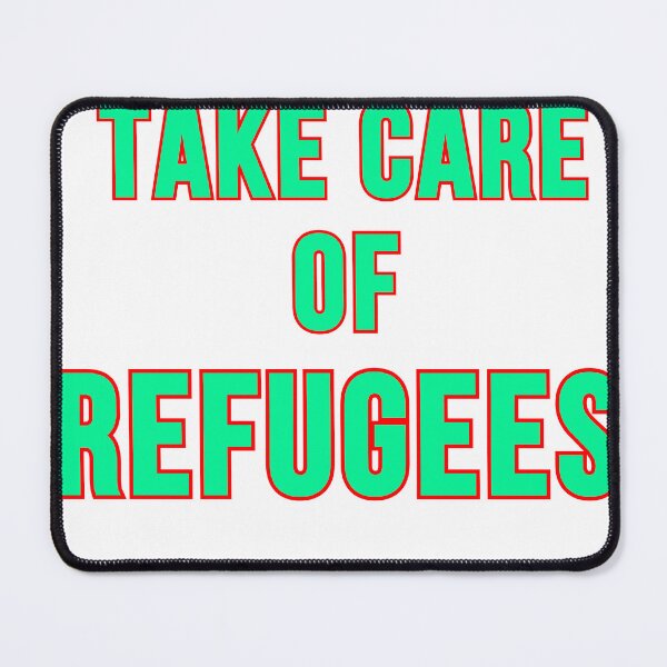 Item preview, refugees designed and sold by Clothes and Stickers .