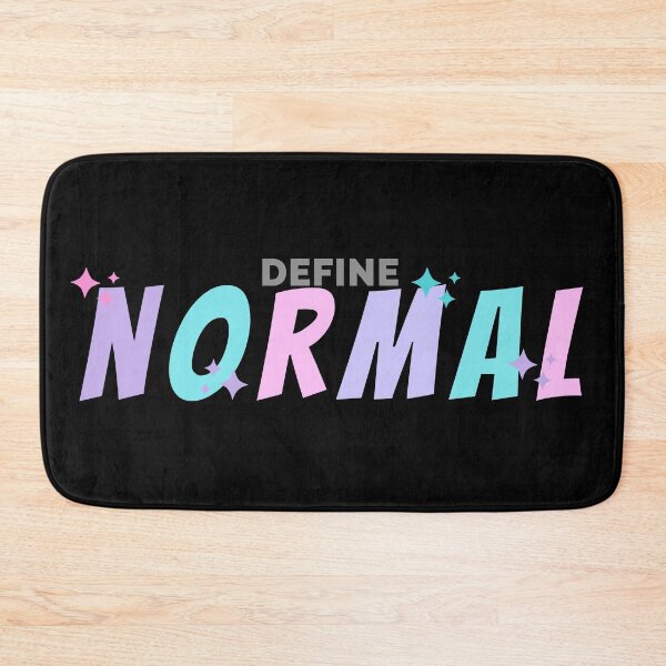 Item preview, Define Normal. Funny Cute Sparkle Pastel Colours Bubble Gum designed and sold by marie-inks.