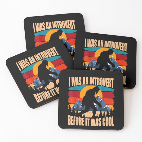 Item preview, Funny Bigfoot Sasquatch Vintage Retro Sunset Introvert designed and sold by Rosartistshop.
