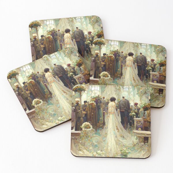 Item preview, Art Nouveau wedding designed and sold by WeddingPrint.