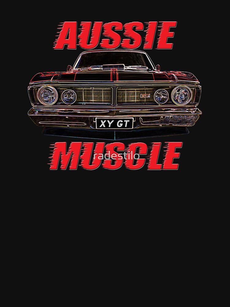 Thumbnail 7 of 7, Essential T-Shirt, Aussie Muscle Ford Falcon XY GT designed and sold by radestilo.