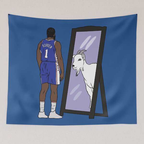 Item preview, James Harden Mirror GOAT designed and sold by RatTrapTees.