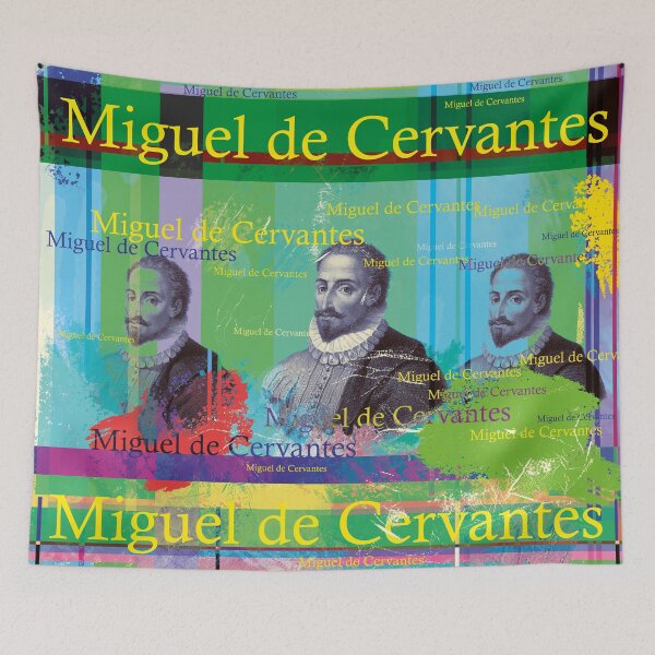 Aperçu de l'œuvre Miguel de Cervantes, écrivain espagnol créée et vendue par Mauswohn.