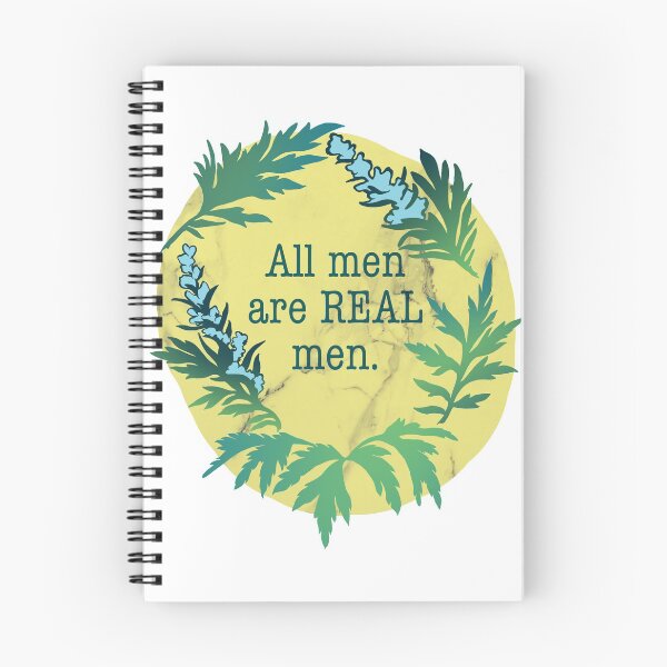 Item preview, All men are REAL men designed and sold by fabfeminist.