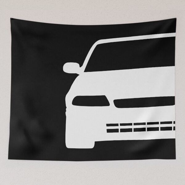Item preview, Opel Vauxhal Holden Astra F 1992-2002 white silhouette designed and sold by EdimDesign.