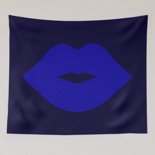 Item preview, Mermaid Lips - Indigo designed and sold by XOOXOO.