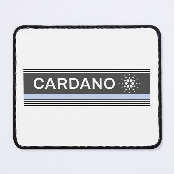 Item preview, Cardano ADA Crypto Altcoin - Modern Unique Design in Sky Blue-Grey Colour Palette designed and sold by CryptoMoods.