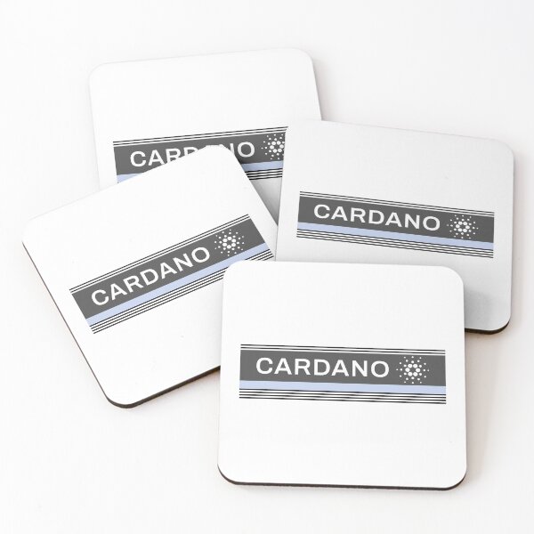 Item preview, Cardano ADA Crypto Altcoin - Modern Unique Design in Sky Blue-Grey Colour Palette designed and sold by CryptoMoods.