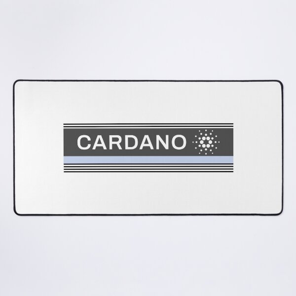 Item preview, Cardano ADA Crypto Altcoin - Modern Unique Design in Sky Blue-Grey Colour Palette designed and sold by CryptoMoods.