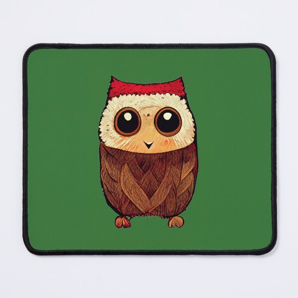 Item preview, Cute Christmas owl designed and sold by Chillapy.