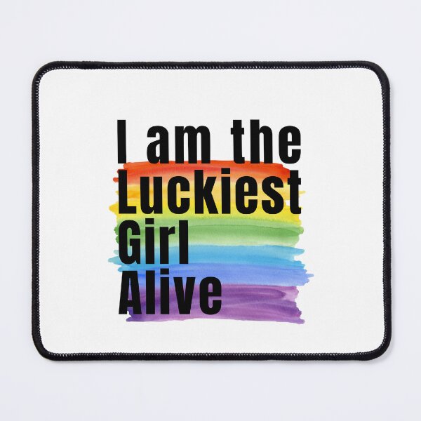 Item preview, Luckiest Girl Alive designed and sold by Emotionsy.