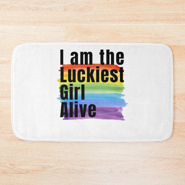 Item preview, Luckiest Girl Alive designed and sold by Emotionsy.