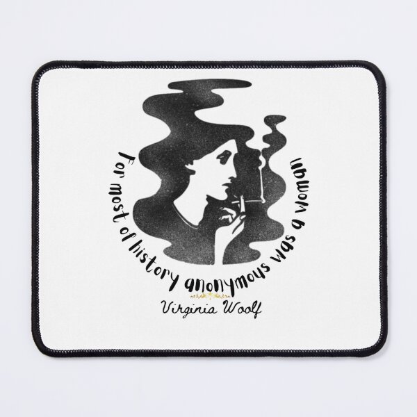 Item preview, Cita de Virginia Woolf Anónimo era una mujer Camiseta designed and sold by BrooksJuarez.