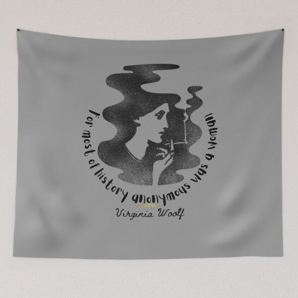 Item preview, Cita de Virginia Woolf Anónimo era una mujer Camiseta  designed and sold by BrooksJuarez.
