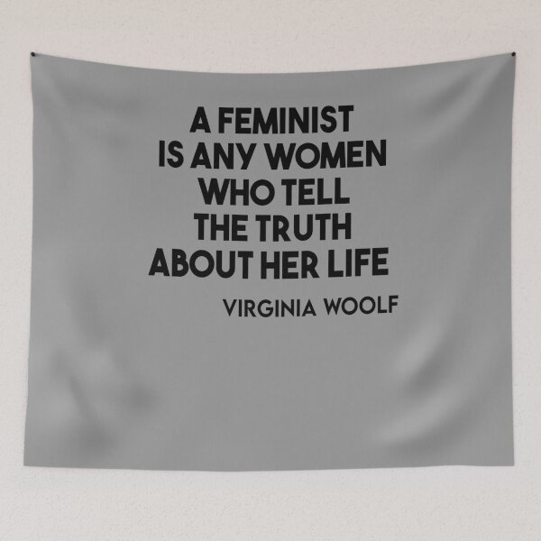 Item preview, Cita feminista de Virginia Woolf Camiseta  designed and sold by BrooksJuarez.