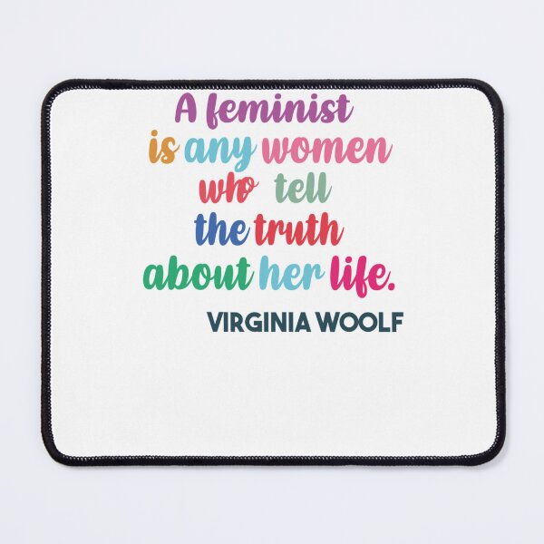 Item preview, Cita feminista de Virginia Woolf Camiseta designed and sold by BrooksJuarez.