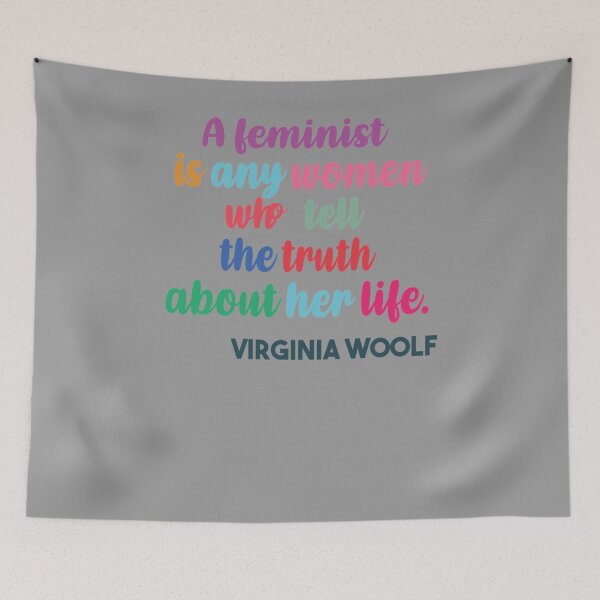 Item preview, Cita feminista de Virginia Woolf Camiseta  designed and sold by BrooksJuarez.