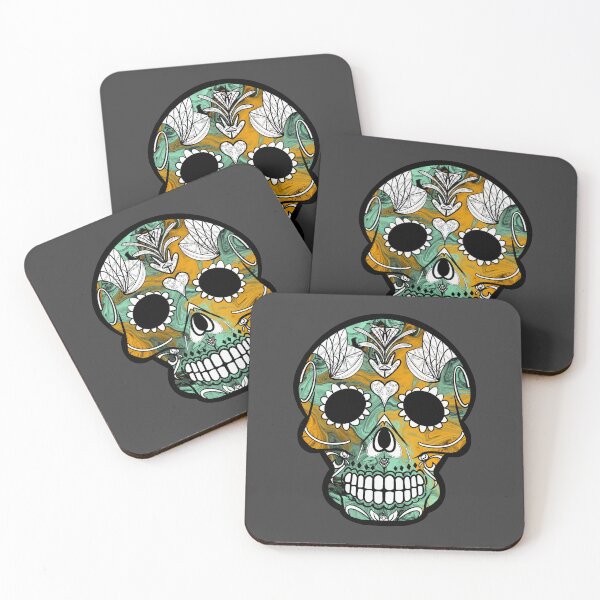 Item preview, Mexican day of the dead psycho skull  designed and sold by Elizabeth-Banks.