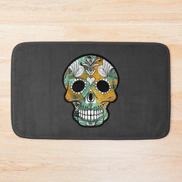 Item preview, Mexican day of the dead psycho skull  designed and sold by Elizabeth-Banks.
