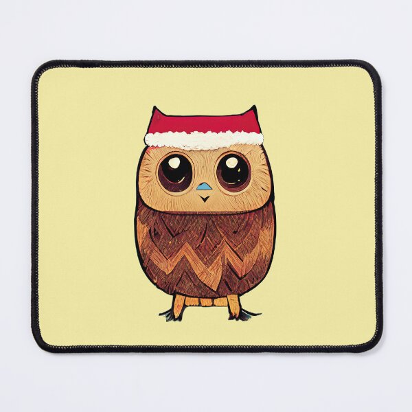 Item preview, Cute Christmas owl designed and sold by Chillapy.
