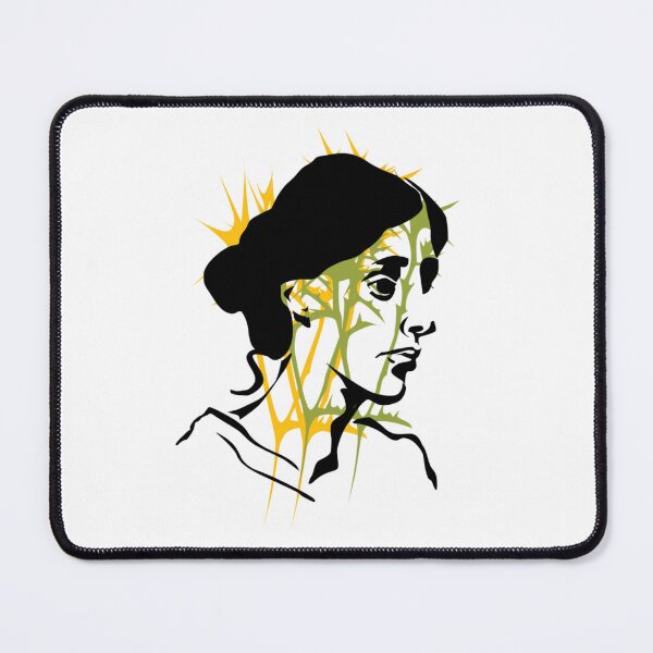 Item preview, Virginia Woolf Camiseta entallada designed and sold by BrooksJuarez.