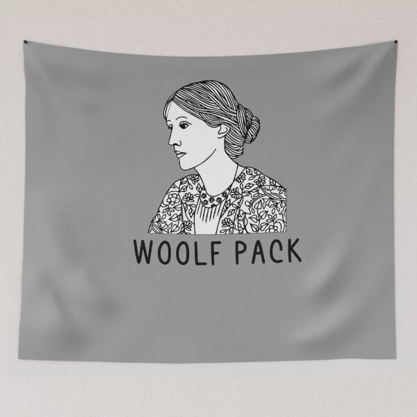 Item preview, Virginia Woolf -Paquete de lobo Camiseta  designed and sold by BrooksJuarez.