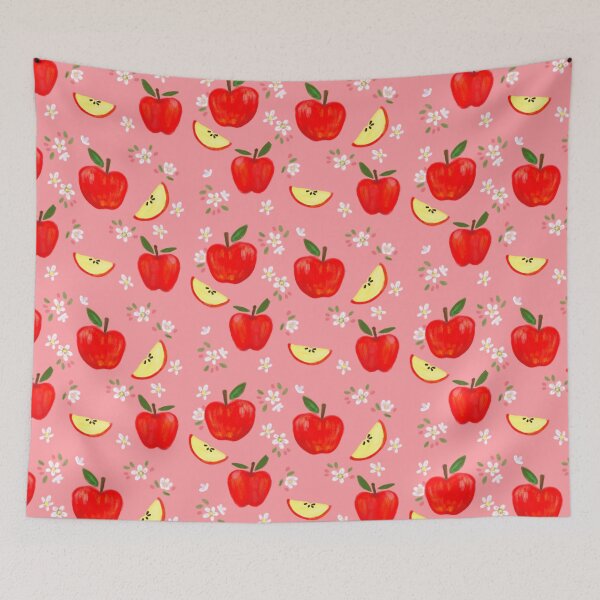 Item preview, Apples on Pink designed and sold by Ashleigh Gurney.