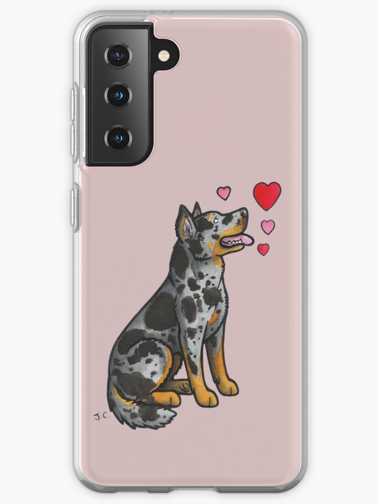 Coque Samsung Galaxy Beauceron Amour Arlequin Par Animalartbyjess Redbubble