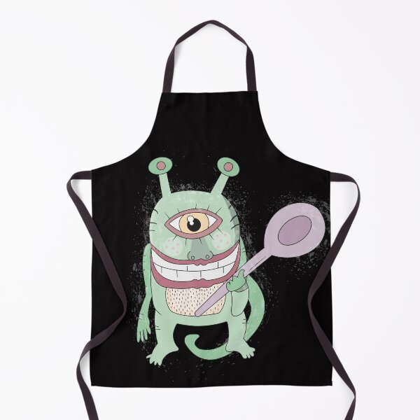 Item preview, Sweet green monster designed and sold by Sarka Zuzanakova, Kukuckova.