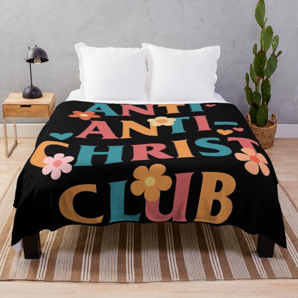 Item preview, Anti Anti-Christ Club Hippie Flower Christian designed and sold by KartaAntika.