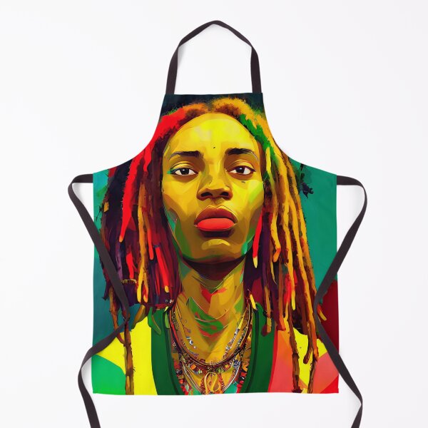 Aperçu de l'œuvre T-SHIRTS vibration reggae rasta créée et vendue par Mao-Bwolf.