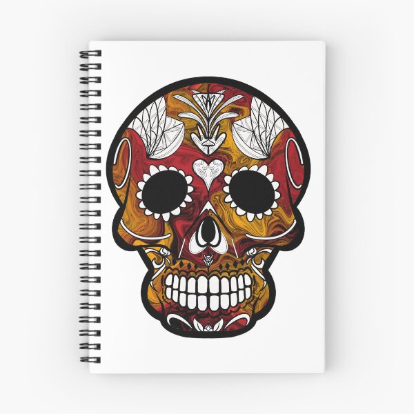 Item preview, Mexican day of the dead psycho skull  designed and sold by Elizabeth-Banks.