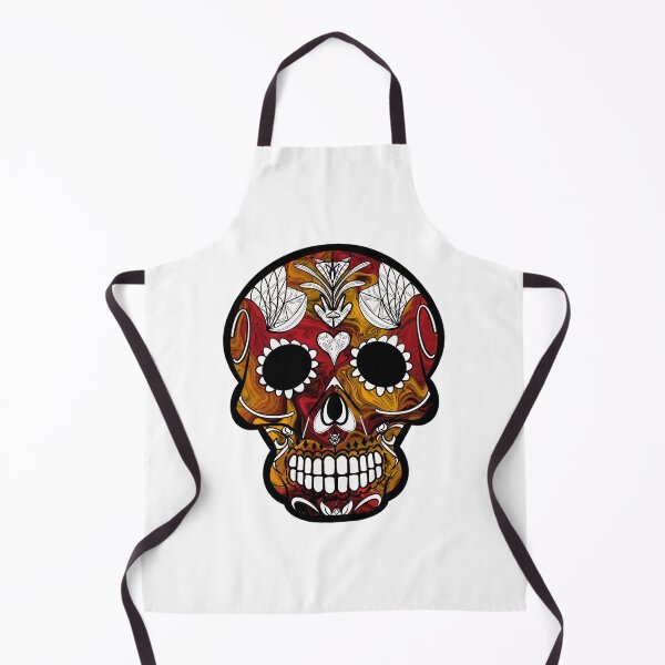 Item preview, Mexican day of the dead psycho skull designed and sold by Elizabeth-Banks.