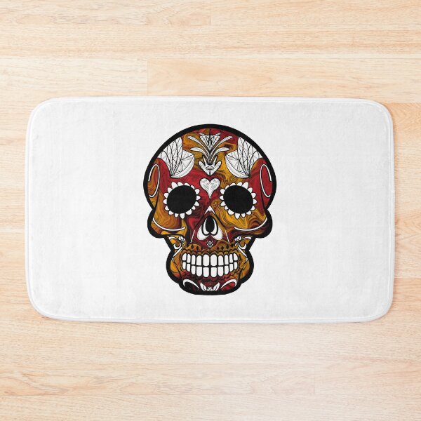 Item preview, Mexican day of the dead psycho skull  designed and sold by Elizabeth-Banks.