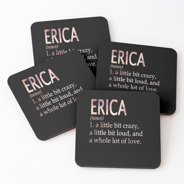 Item preview, Erica Girl Name Definition designed and sold by BrookHBung.