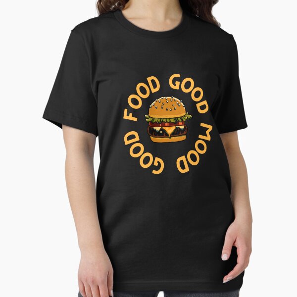 Item preview, Good Food Good Mood Essential T-Shirt designed and sold by Khan-Art-Shop.