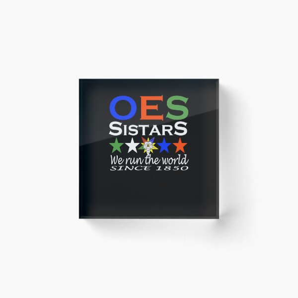 Item preview, Funny OES Order Of The Eastern Star Logo We Run The World designed and sold by TopTeeShop.