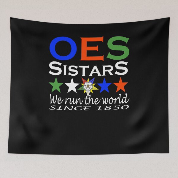Item preview,  Funny OES Order Of The Eastern Star Logo We Run The World designed and sold by TopTeeShop.