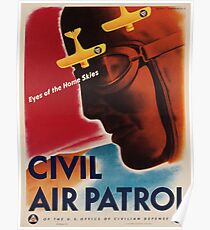 Vintage poster - Civil Air Patrol Poster