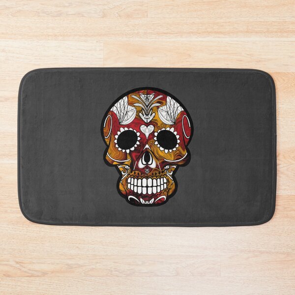 Item preview, Mexican day of the dead psycho skull  designed and sold by Elizabeth-Banks.