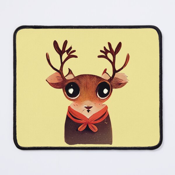 Item preview, Cute Christmas deer designed and sold by Chillapy.