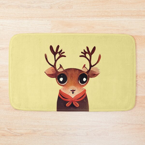 Item preview, Cute Christmas deer designed and sold by Chillapy.