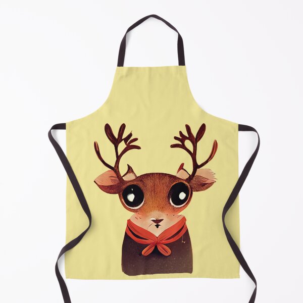 Item preview, Cute Christmas deer designed and sold by Chillapy.