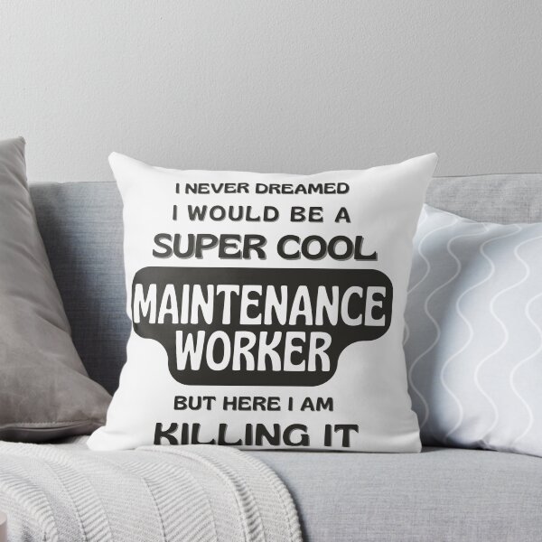 Item preview, Super Cool Maintenance Worker designed and sold by annicreations.