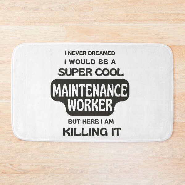 Item preview, Super Cool Maintenance Worker designed and sold by annicreations.