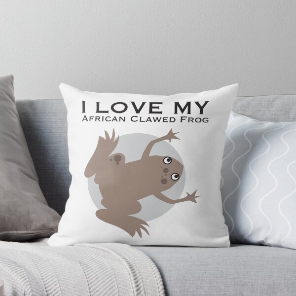 Item preview, I Love my African Clawed Frog designed and sold by Kristina Savasta.