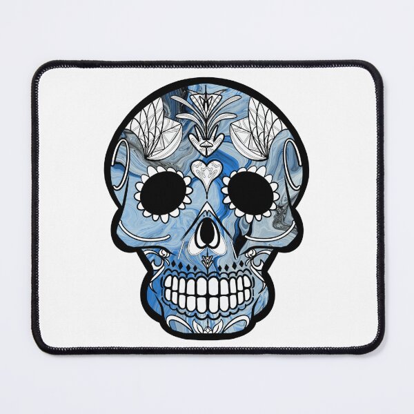 Item preview, Mexican day of the dead psycho skull designed and sold by Elizabeth-Banks.
